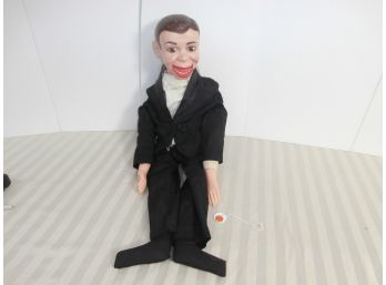 Juro Novelty Co. Inc C1969 Charlie McCarthy Ventriloquist Doll