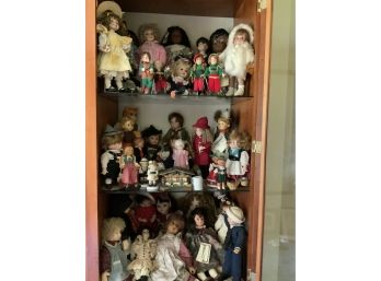 Large Collection Including MJ Hummel Porcelain, Patsy Doll, Campbell Kids Dolls And Assorted Others