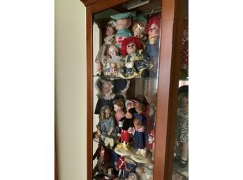 Vintage To Contemporary Dolls And Assorted Others Including Little Orphan Annie And Other Character Dolls