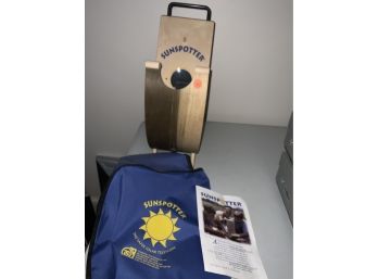 Sun Spotter 'The Safer Solar Telescope' With Bag And Paperwork