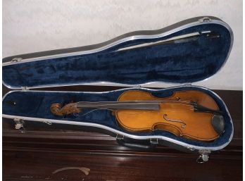 Joseph Guarnerious Violin Dated 1746 With Glasser Bow With Hard Case