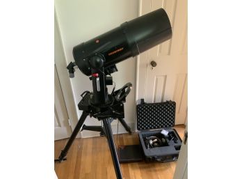 Large Celestrone Telescope On Stand With With Tube And Camera Model 95500