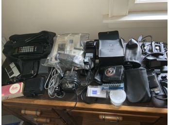 Assorted Electronics And Camera Equipment Including Sony And Nikon And More