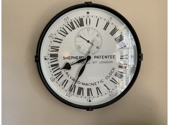 Sheppard Patentee Wall Clock