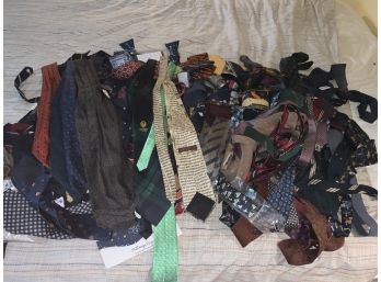 Lot Of 100 Plus Ties And Bow Ties