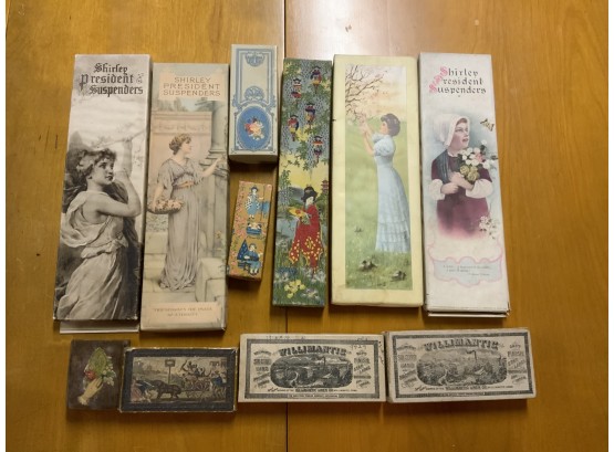 Antique Vintage And Victorian Box Lot