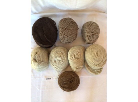 Vintage Skeins/balls Of Icelandic Knitting Wool