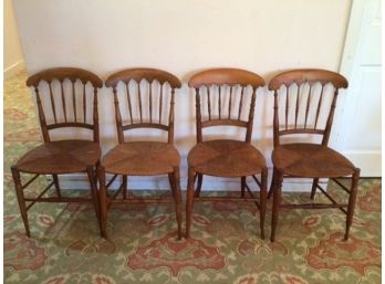 Four Antique Ladies Chairs