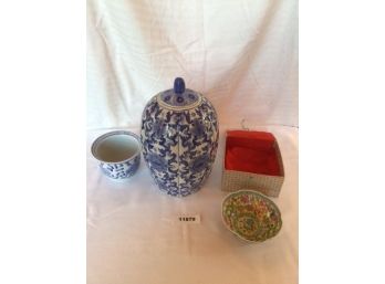 3 Decorative Chinoiserie Pieces