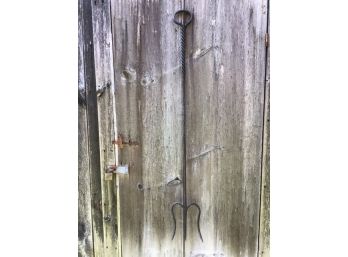 Wrought Iron Long Handled Fork