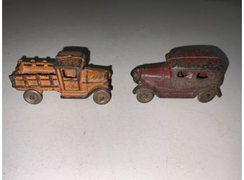 2 Cast Iron Toys Including Hubley And Kilgore