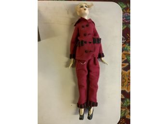 French Composite Jointed Fashion Doll