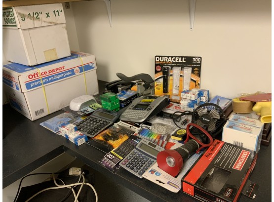 Assorted Desk And Or Office Items