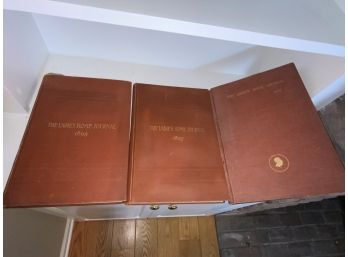 3 Bound Ladies Home Journals 1895, 1897 And 1902