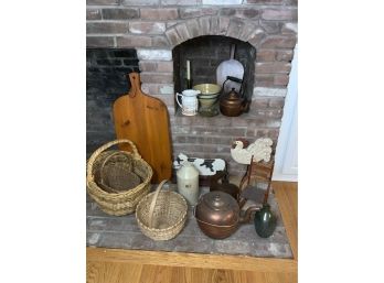 Assorted Country Collectibles And Antiques