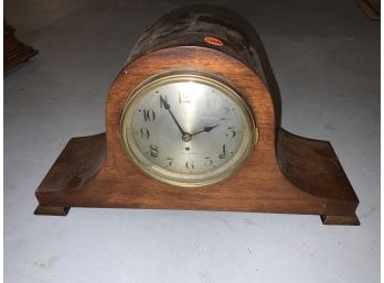 Seth Thomas Humpback Mantle Clock With Pendulum And Key