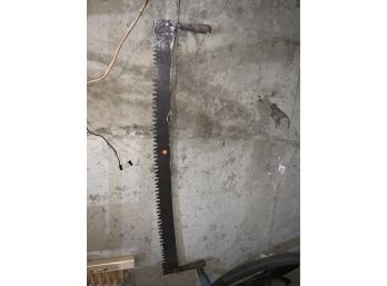 Two Saws Including A 2 Man Saw
