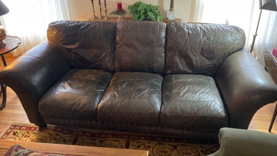 FAUX LEATHER COUCH SOFA MADE IN ITALY