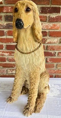 Floor Sized Large Afghan Dog Sculpture