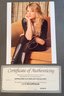 AUTOGRAPHED 8X10 COLOR HAND SIGNED PHOTOGRAPH IN BLACK TAYLOR SWIFT W/COA