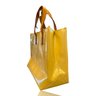 LOUIS VUITTON Monogram Vernis Reade PM Hand Bag Yellow Beige Authentic