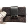 Gucci Key Holder Key Case G Logos Black Brown Woman Authentic