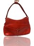 GUCCI REINS LEATHER HOBO BAG RED AUTHENTIC