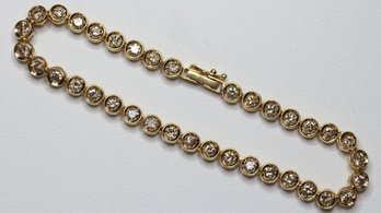 18K GOLD DIAMOND TENNIS BRACELET 3.00CTW, 11.4 GRAMS, 7.25 INCHES FINE GEMSTONE JEWELRY CHAIN LUXURY DIAMONDS