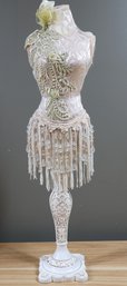 18' Victorian Ivory Dress Stand