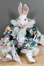 Vintage Porcelain Rabbit Signed 'S. NANCE'