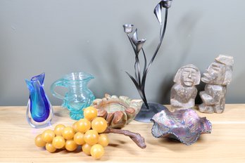 Variety Of Art Glass Lot