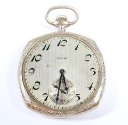 Elgin Pocket Watch 14k Gold Filled