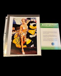 JENNY MCCARTHY SIGNED AUTHENTICATED PHOTOGRAPH