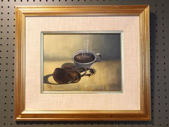 Tom Lucas Western Still Life Framed Oil Painting