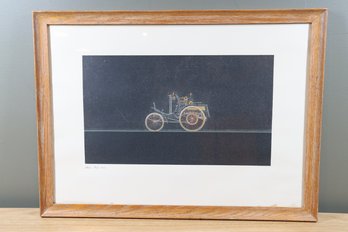 Benz 'vito' 1894 Print Framed Art