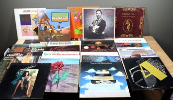 Lot Record Albums Vinyl Chuck Mangione Cat Stevens Carly Simon Willie Nelson Studio 54