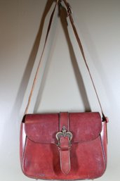 Vintage Etienne Aigner Handbag Oxblood Satchel Purse