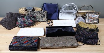 Lot 16 Vintage Small Handbags Evening Bags Clutch