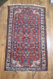 Antique Hand Knotted Wool Persian Rug 50' X 30'