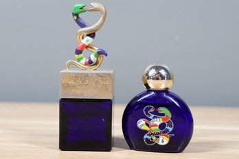 2 Bottles Niki De Saint Phalle Perfume Two Snakes (1) First Edition