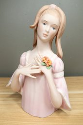 Laszlo Ispanky Elizabeth Porcelain Woman Figurine Statue