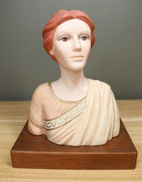 Goebel Crafts Alexandra Porcelain Figurine Bust Limited Edition 73/500 Douglas Downs