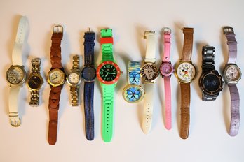 Lot Vintage Wristwatch Watches 40 Nine, Gruen, Anne Klein, Boccia