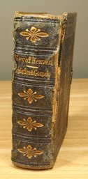 Antique 1872 Book The Key Of Heaven Prayer Manual Epistles & Gospels Dublin Ireland Brass Clasp