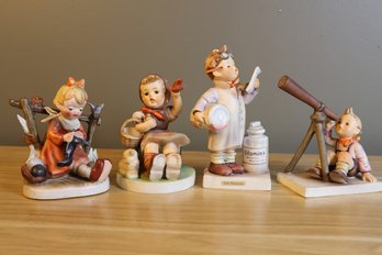 Lot  Hummel Figurines W Germany Star Gazer, Little Pharmacist