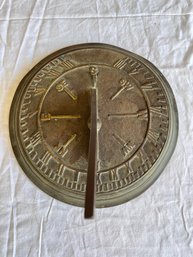Vintage Brass Sundial
