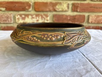 Roseville Arts & Crafts Pottery Low Bowl