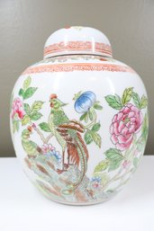 Porcelain Hand Painted Jar Made In Macau China