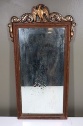 Antique Wall Hanging Mirror Eagle Frame