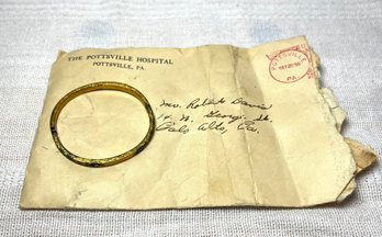 Victorian  1/20 10k Gold Filled Baby Bangle Bracelet